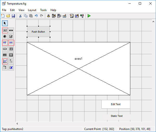 Description:Designing GUI for Plot Graph using MATLAB