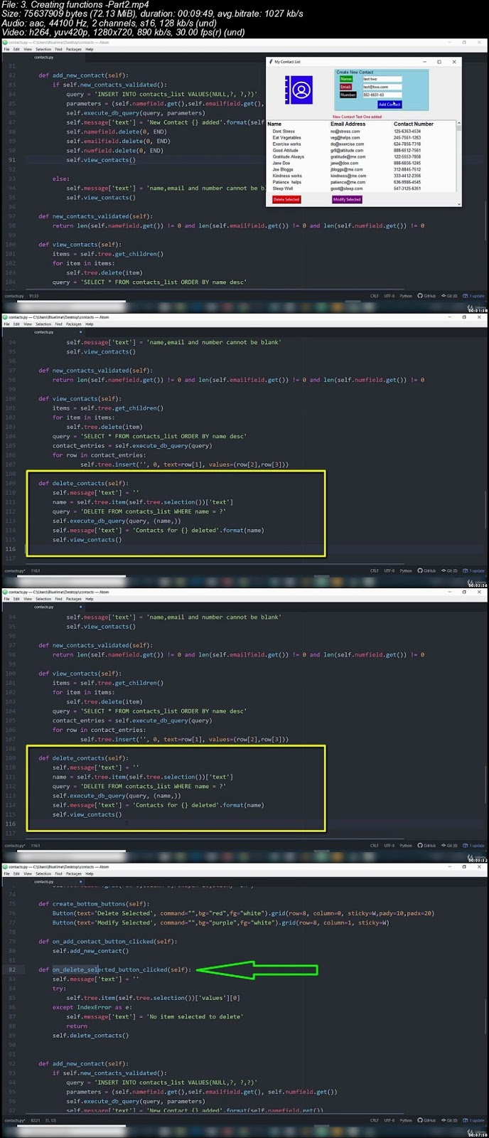 python crud gui for postgres