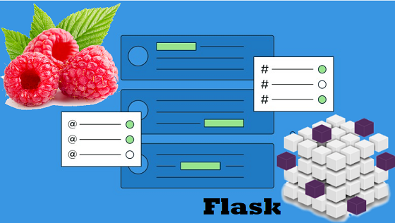 Raspberry Pi 托管 Flask 服务器监控植物生长数据
